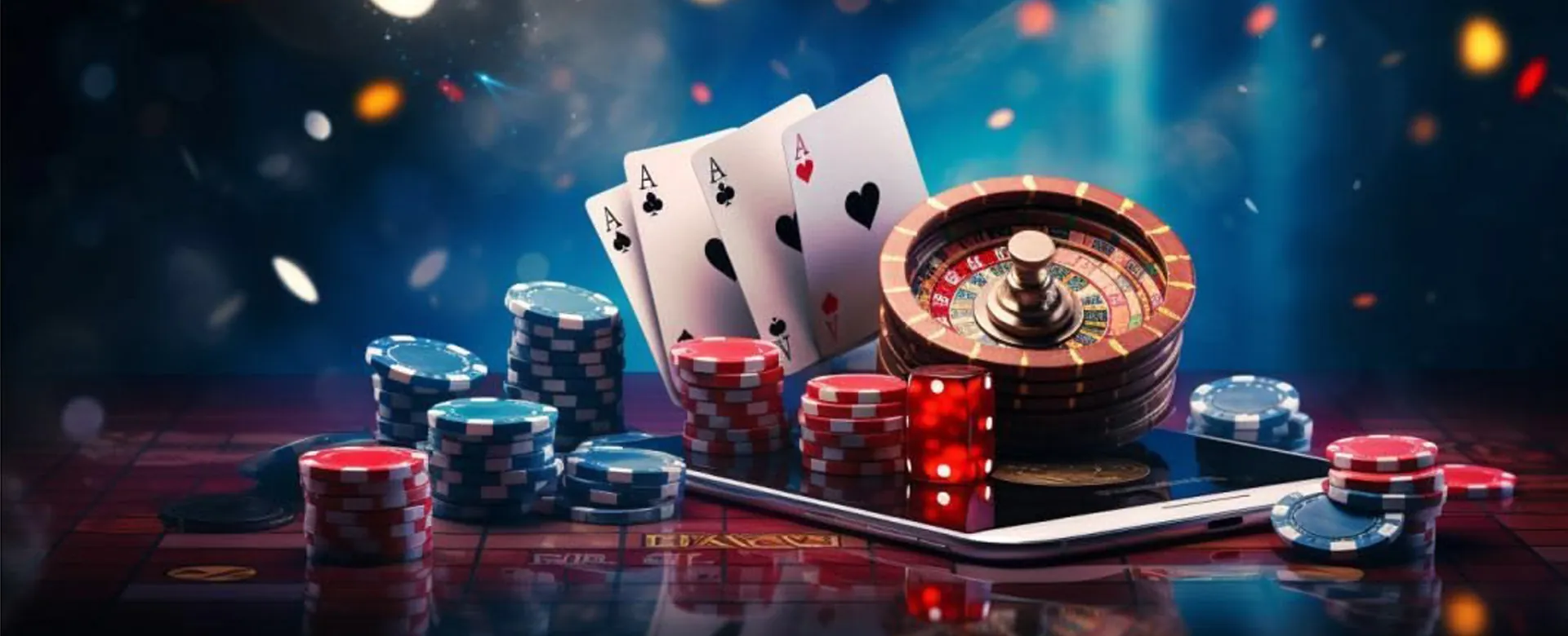 Dynamic Y777 online casino login background with vibrant game graphics